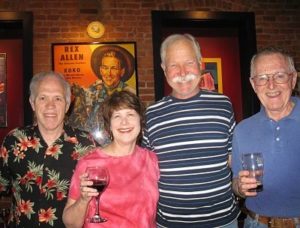 Post trip dinner at Charlies in Flagstaff. Photo by Mac McKeever.