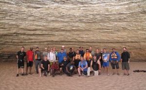 Wounded Warriors join Arizona Raft Adventures for a Grand Canyon private group charter.
