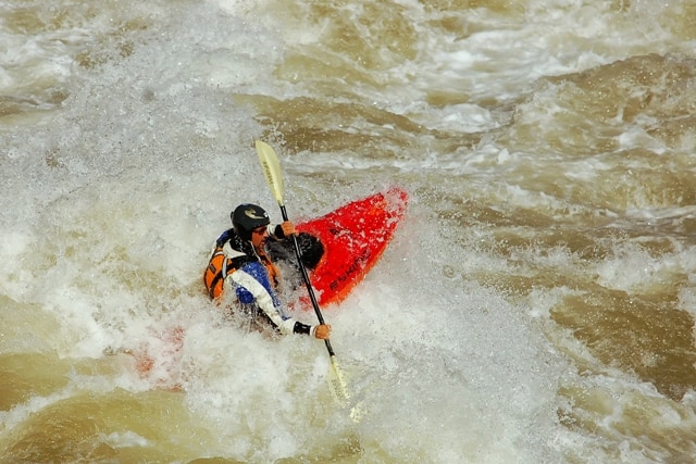 Kayak in Grand Canyon