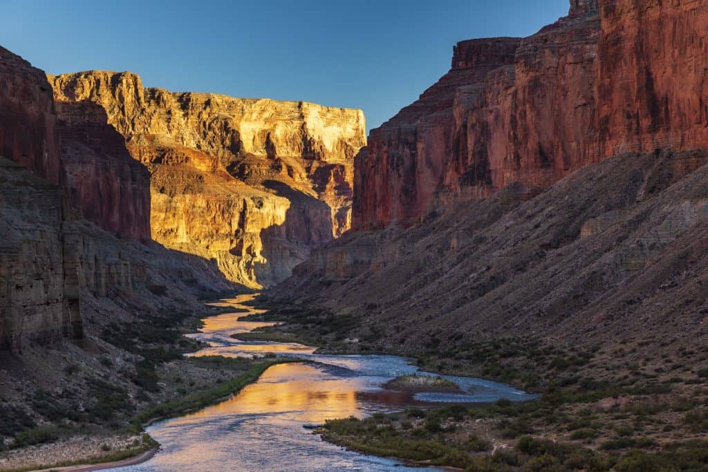 Wild and Scenic River Status for the Colorado River - Arizona Raft